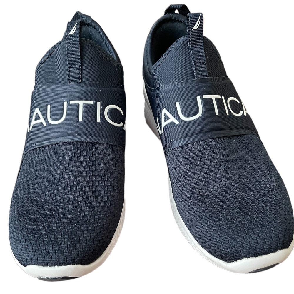Nautica Slip On Shoes, 9.5, Blue, excellent condition